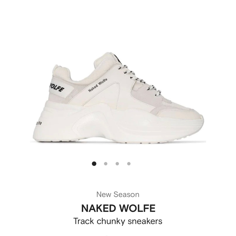 NAKED WOLFE
Track chunky sneakers